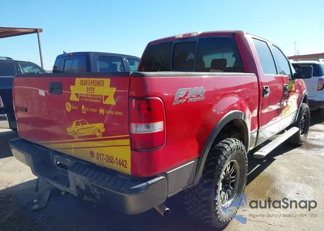 2005 Ford F-150 Fx4/Lariat/Xlt from USA, damaged, VIN 1FTPW14595FA86227